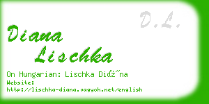 diana lischka business card